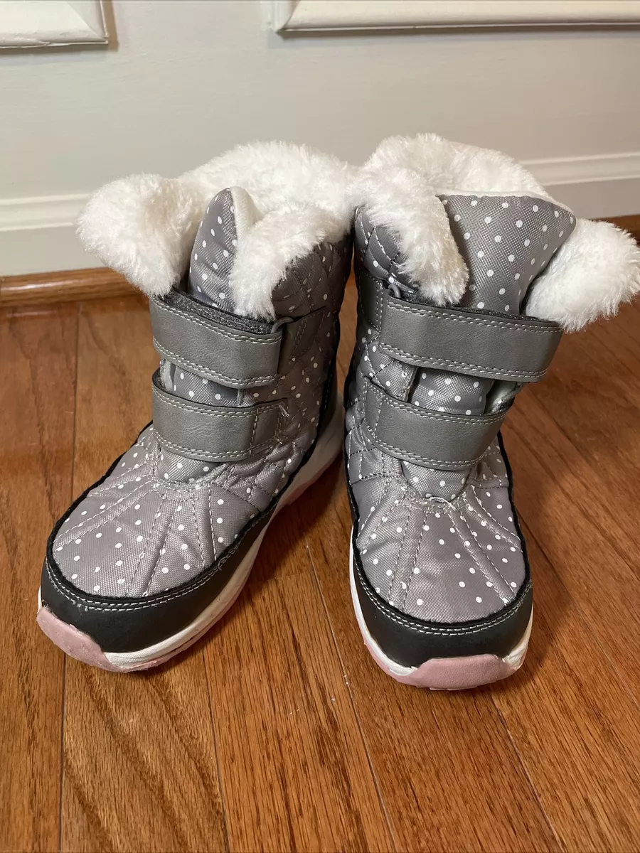 Girls snow boots size clearance 12