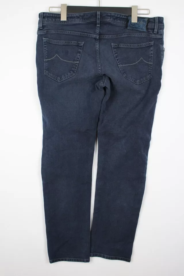 JACOB COHEN J688 COMF Wash Denim Stretch Slim Fit Handmade Tailored Jeans SZ 36 - Image 3 of 4