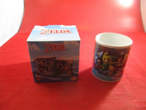 The Legend of Zelda Windwaker Nintendo GameStop Ceramic Mug Paladone w/Box - Picture 1 of 6