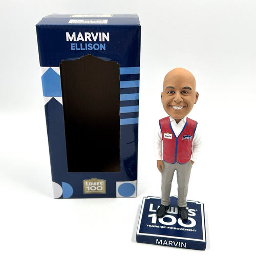 Lowe's Home Improvement Employee BobbleHead Marvin Ellison CEO 2022 LERF - 第 1/12 張圖片