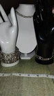 Vintage Lot Of 4Pc Of Rhinestone Silver Costume Jewelry