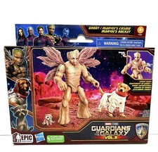 Marvel Guardianes de la Galaxia Vol.3 Groot/Marvel's Cosmo/Baby Rocket Acción NUEVO