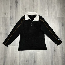 Kuhl Sweater Mens Sz medium Brown Europa Fleece 1/4 Zip Pullover Alpaca