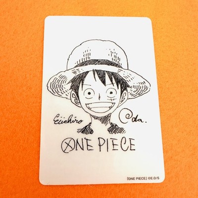 ONE PIECE Luffy Double Sticker Natsucomi 2022 Eiichiro Oda Japan Exclusive
