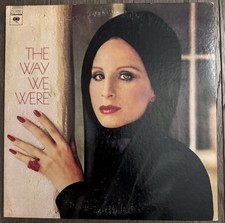 Barbra Streisand The Way We Were LP 1974 Columbia PC 32801 G Vinyl VG Cover