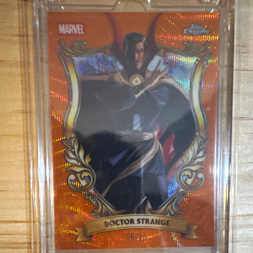 Doctor Strange [Red Wave] #AS-4 Marvel 2026 Topps Chrome Astonishing card