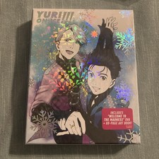 Yuri  On Ice: The Complete Series - Limited Edition Blu-ray/DVD set New