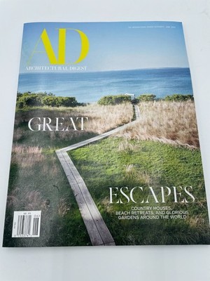 AD Architectural Digest magazine June 2025 Great Escapes - houses - gardens