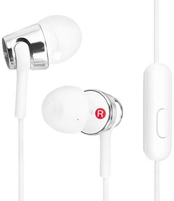 Sony Earphones MDR-EX155AP: In-ear type with remote control and microphone white