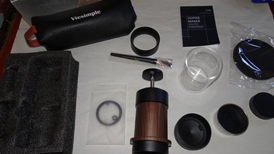 Viesimple PCM01 Portable Manual Espresso Maker Coffee Machine Travel Set
