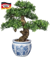 Briful Kunstbonsai Naturgetreue Kunstpflanze Wie Echt KüNstliche Bonsaibaum Mit