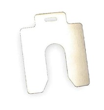 Maudlin Products Msb010-20 Slotted Shim B-3 X 3" X 0.254Mm, Pk20