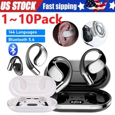 3-In-1 Smart Voice Translation Earbuds 150+Languages Real Time Translator US lot