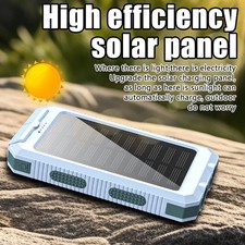 2026 Super 1000000mAh USB Portable Charger Solar Power Bank For Cell Phone