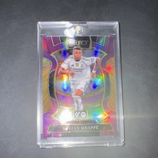 Panini Select Prizm #9 Kylian Mbappé Real Madrid La Liga 2025-26 Soccer /125
