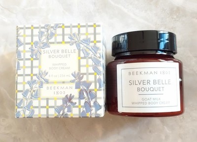 Sealed! Beekman 1802 Whipped Body Cream Goat Milk Silver Belle Bouquet 8 oz