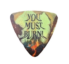 OFFICIAL Metallica M72 Seasons 2025 Tour You Must Burn Guitar Pick 