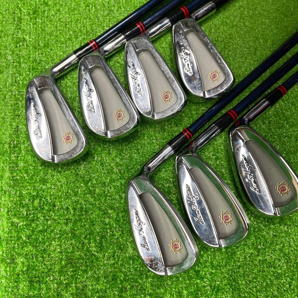 Ben Hogan Glorious TIS-464 Iron Set #4-9 Pitching Wedge Used Good Condition - Image 3 of 4