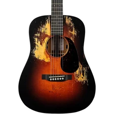 Martin DJRE Junior Street Legend Dreadnought Acoustic-Electric Guitar Burst