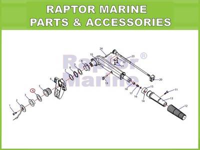 #ad Washer for LEHR 4 stroke 5.0HP propane outboard PN OB112.6 004 $12.99