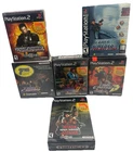 PlayStation 2 Guncon Lot Time Crisis 1 2 3 Titan Zone + Ninja Assault MOST NEW!