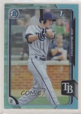 2015 Bowman Draft Chrome Sky Blue Refractor Joe McCarthy #12 1b8