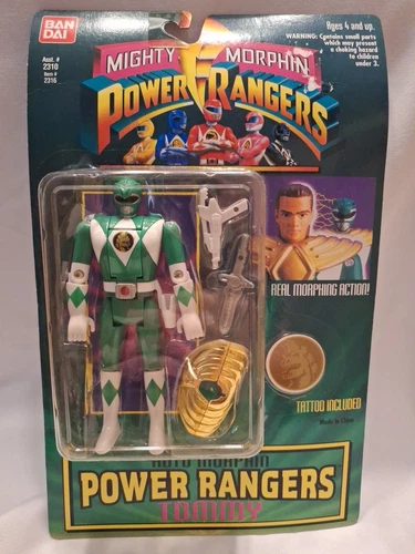 1994 Bandai Green Ranger Vintage - Bandai - Tommy - Jason David Frank 🔥