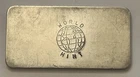 Very Rare Horizontal Type World Mint Vintage 1 T-oz  .999 Silver Bar Planchette