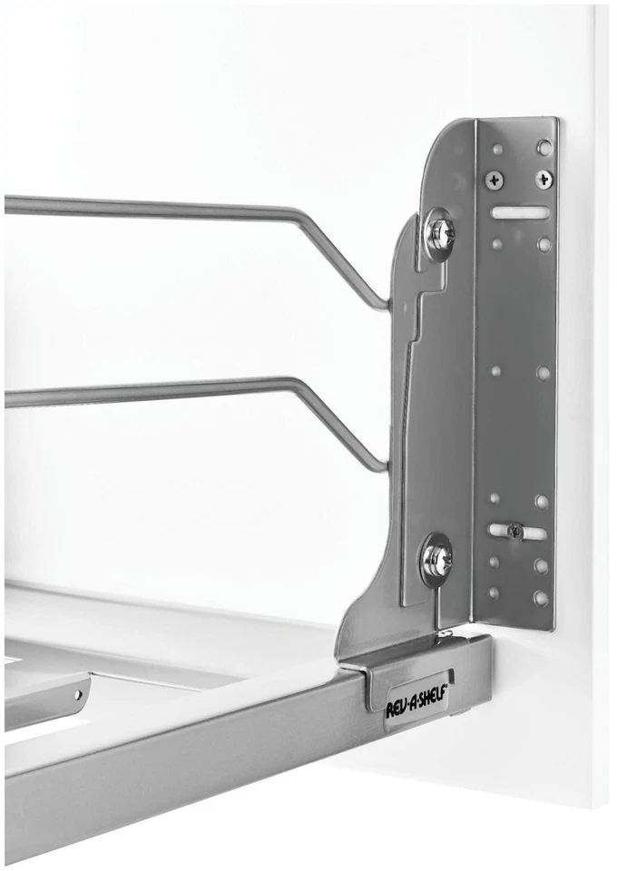 Rev-A-Shelf 53WC-1527SCDM-2 moderno 11" W 27 cuartos de basura extraíble - negro Foto 3 de 4