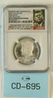 2014-S 50C KENNEDY SILVER HALF DOLLAR NGC PF69 PROOF CAMEO TYPE COIN CD-695