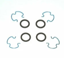 .For 4L60 4L65E 4L70E 4L80E  (4) Oil Cooler Line Clips & O-Rings FOUR PACK