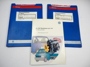 VW LT 28 35 2D 2,8 Diesel TDI Zylinderkopf Einspritzanlage AGK ATA Reparaturleit