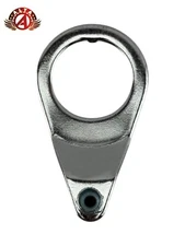 ALTA BICYCLE STEEL THREADED FRONT CABLE HANGER 1" W/ ADJUSTER CHROME.