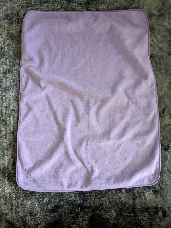 Silly Billyz purple baby play blanket/mat  (see notes for dimensions/fabric)