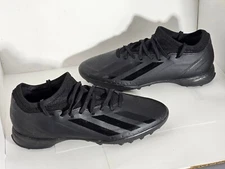 Men's Adidas X Crazyfast.3 TF Turf Field Soccer Shoes - Black / ID9336 / Size 7