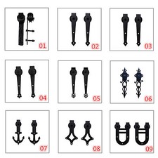 2Pcs Sliding Barn Door Hardware Extra Rollers Barn Door Rollers Kit No Track 