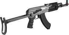 Multi Option AGP Full/Semi Metal Gear AK-47 Airsoft Rifle Gun w/ RIS fps-450