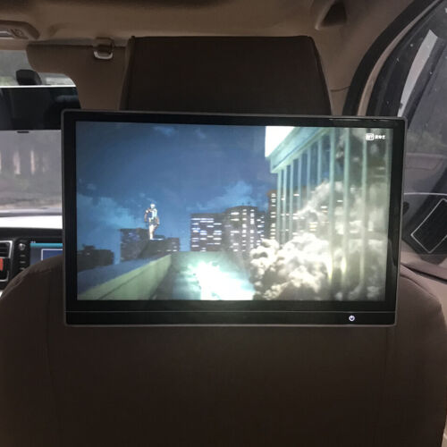 Seat TV Screen For Porsche Cayenne With Logo Android 12.0 Car Headrest Monitor - Picture 3 of 8