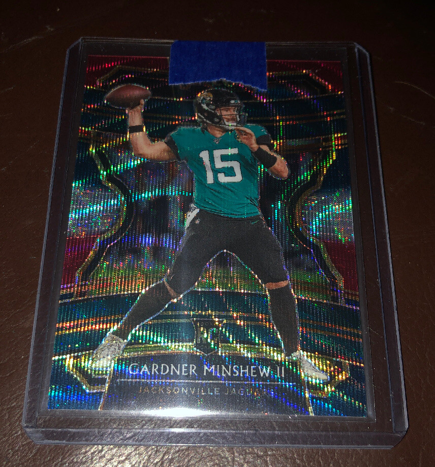 2019 PANINI SELECT GARDNER MINSHEW II CONCOURSE TRICOLOR PRIZM 122/199 NICE 👍