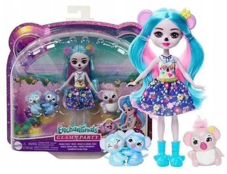 Auswahl 11 verschiedene Enchantimals Puppen Spieleset Set Tiere Puppe Mattel
