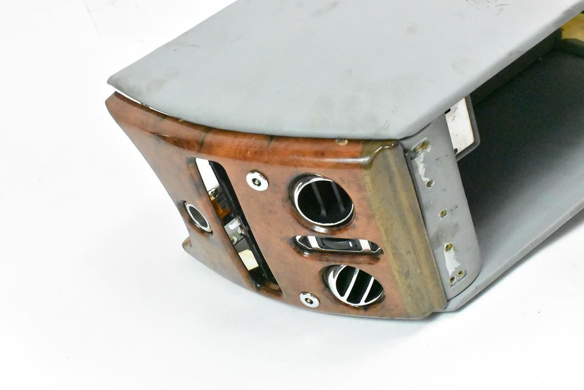 2001 Bentley Arnage Center Console With Wood Trim Gray OEM