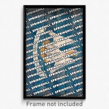 Springhill Louisiana Poster (LA City Souvenir 11x17 Town Print)