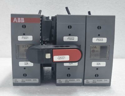 ABB OS63D12 Fused Switch 63A 3 Pole