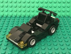 lego black car