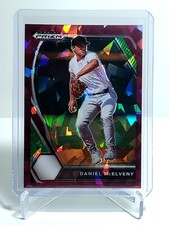 Daniel McElveny 2021 Panini Prizm Draft Picks Burgundy Cracked Ice 23/23 Red Sox