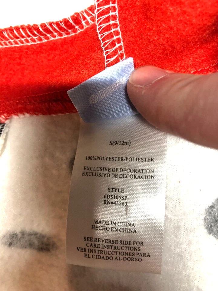 101 DALMATIONS HALLOWEEN COSTUME 9/12 months child toddler Disney small S pongo - Image 4 of 4