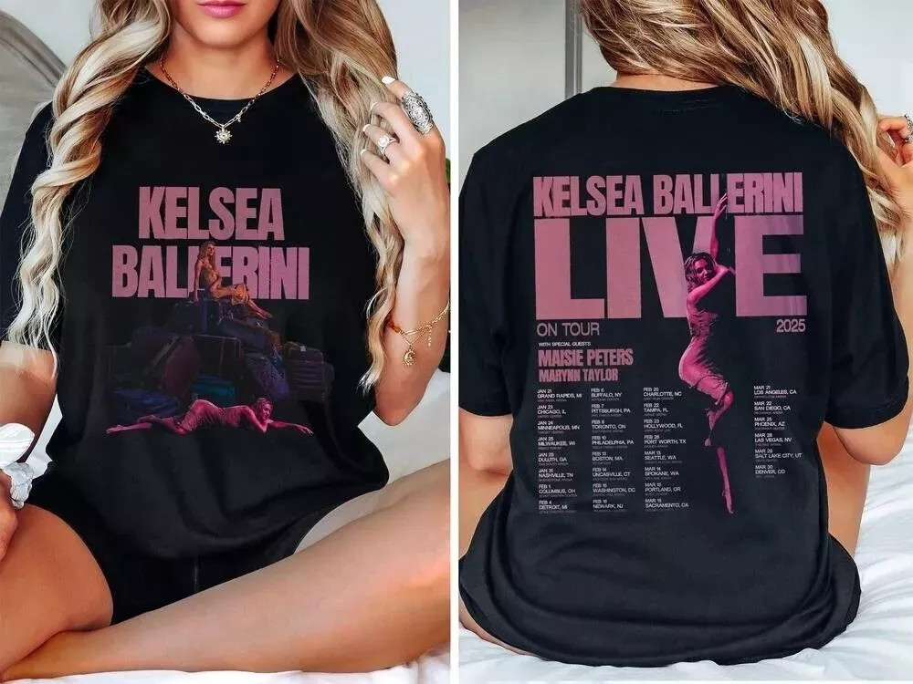 New Kelsea Ballerini 2025 tour Gift For Fans Unisex S-5XL Shirt