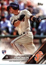 2016 Topps Mini #322 Kelby Tomlinson RC Rookie Giants