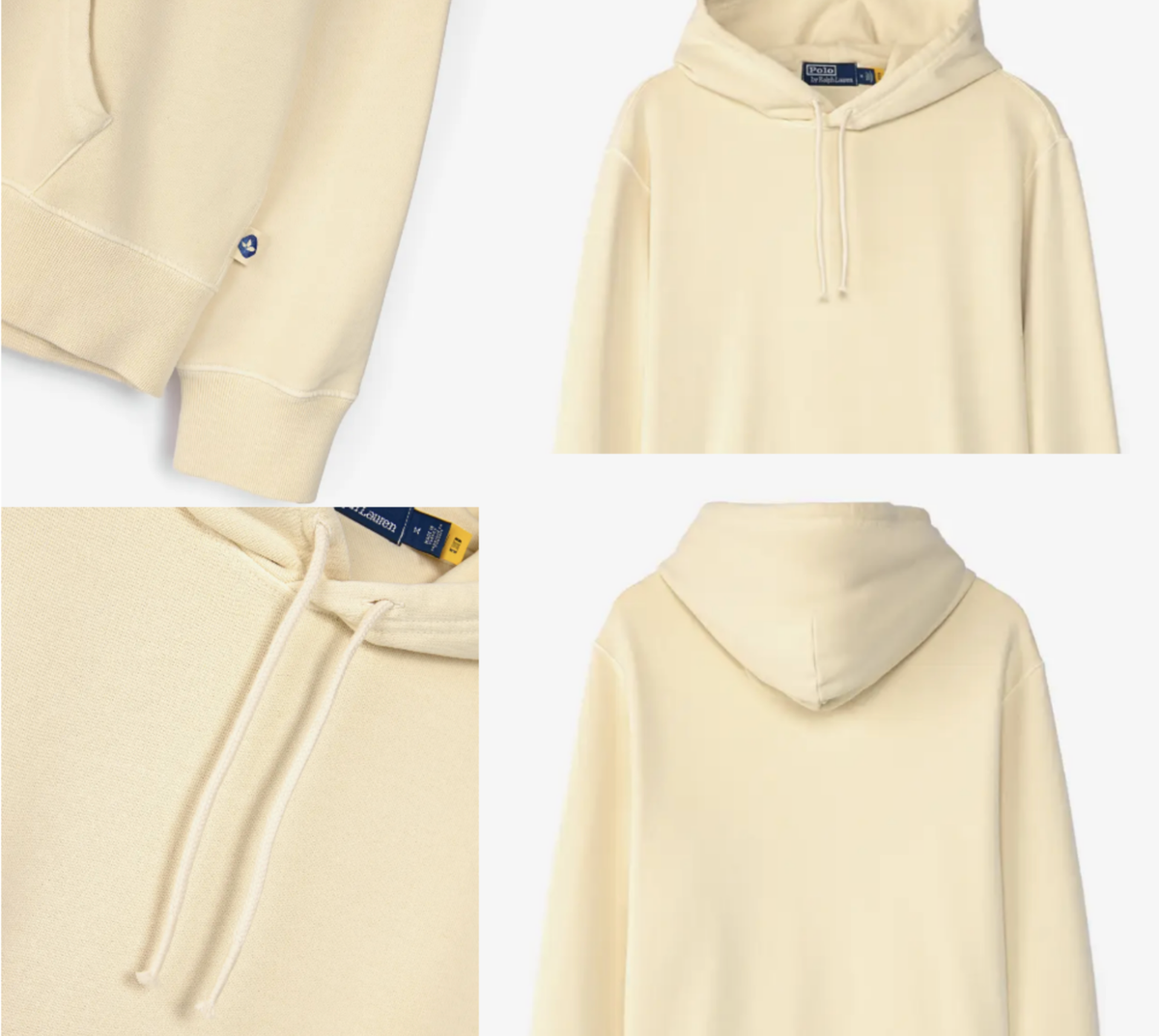 POLO RALPH LAUREN PURE ORGANIC VEG DYE Hoodie Sweater