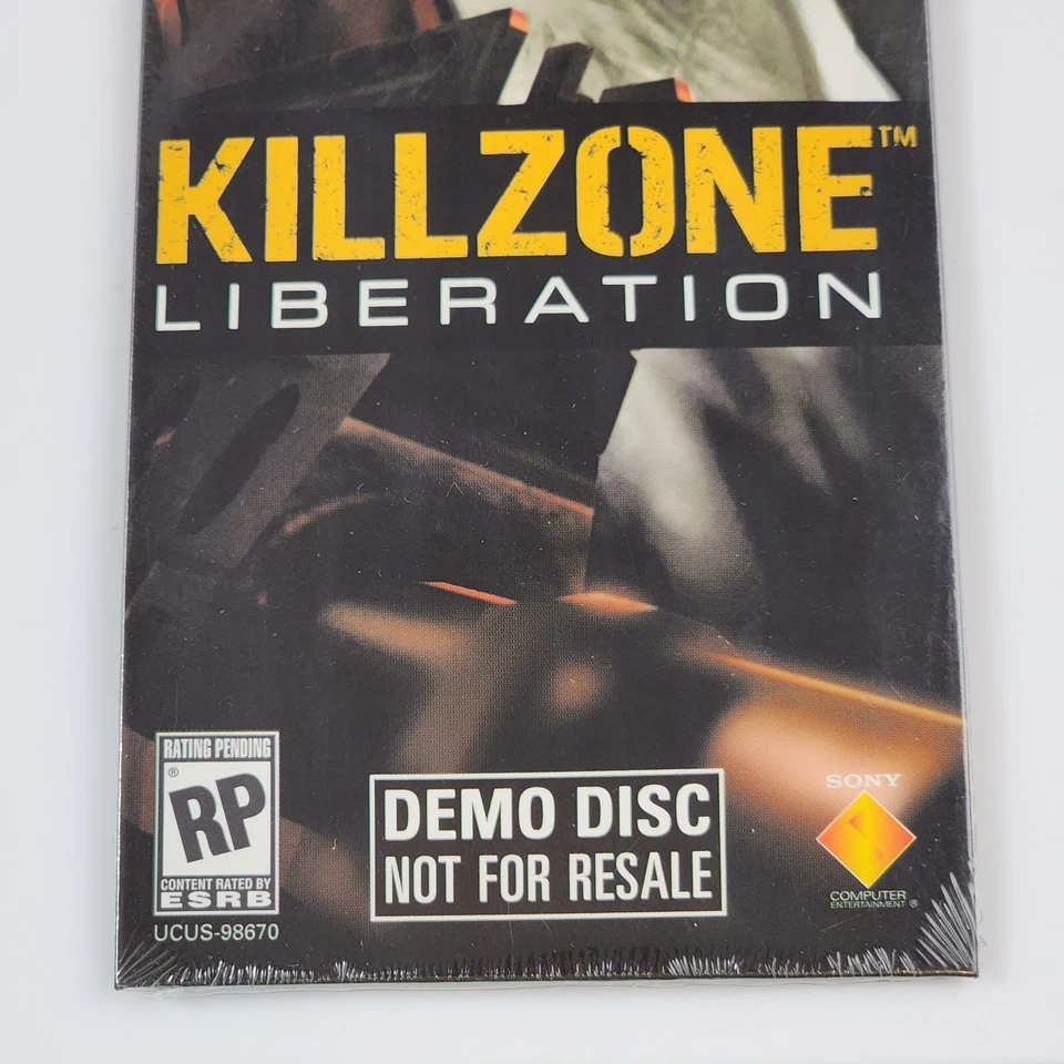 Killzone Liberation PSP Demo Disc SEALED RARE Sony PlayStation Portable PROMO - Image 3 of 4